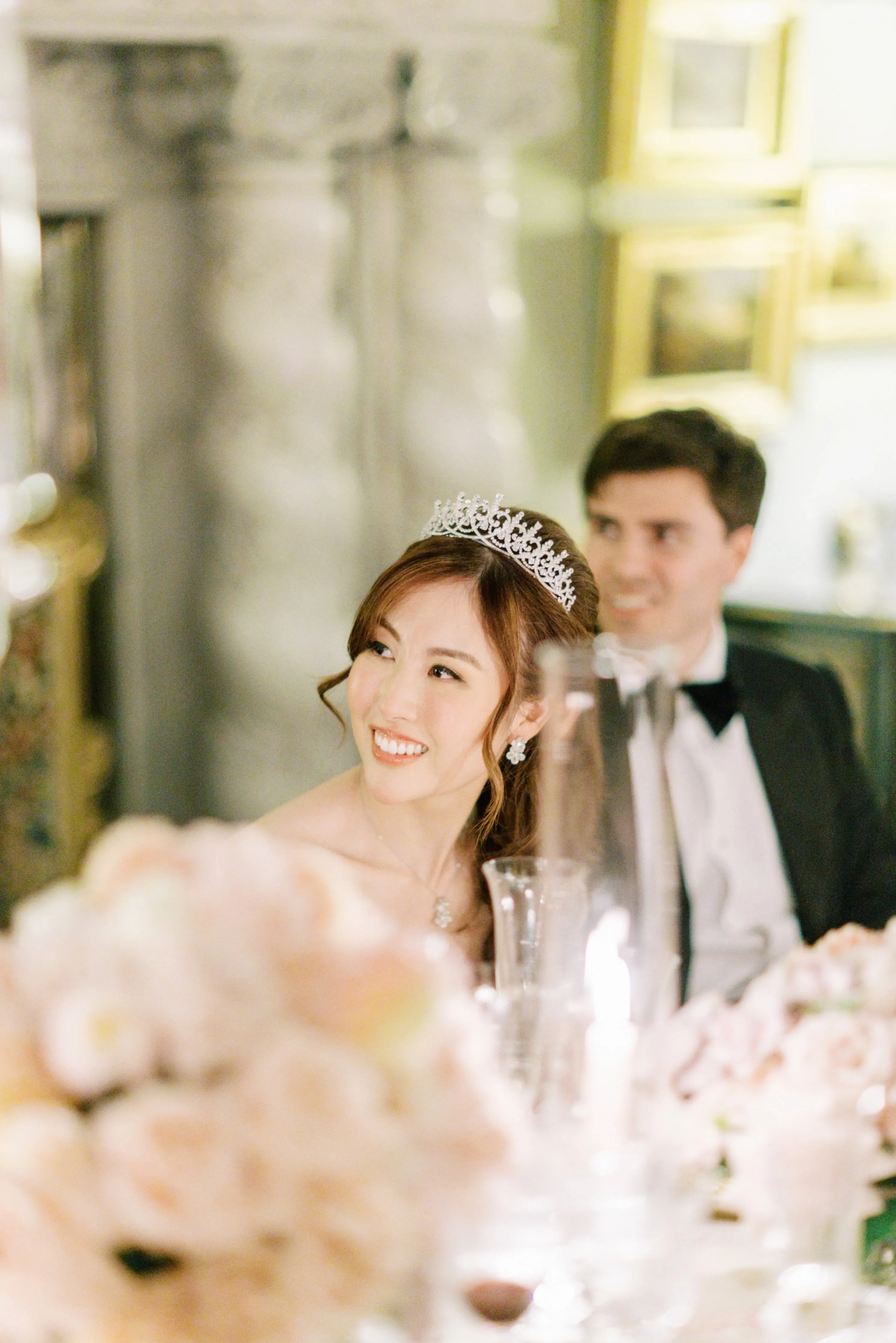 SPENCER Simulated Diamond Bridal Tiara