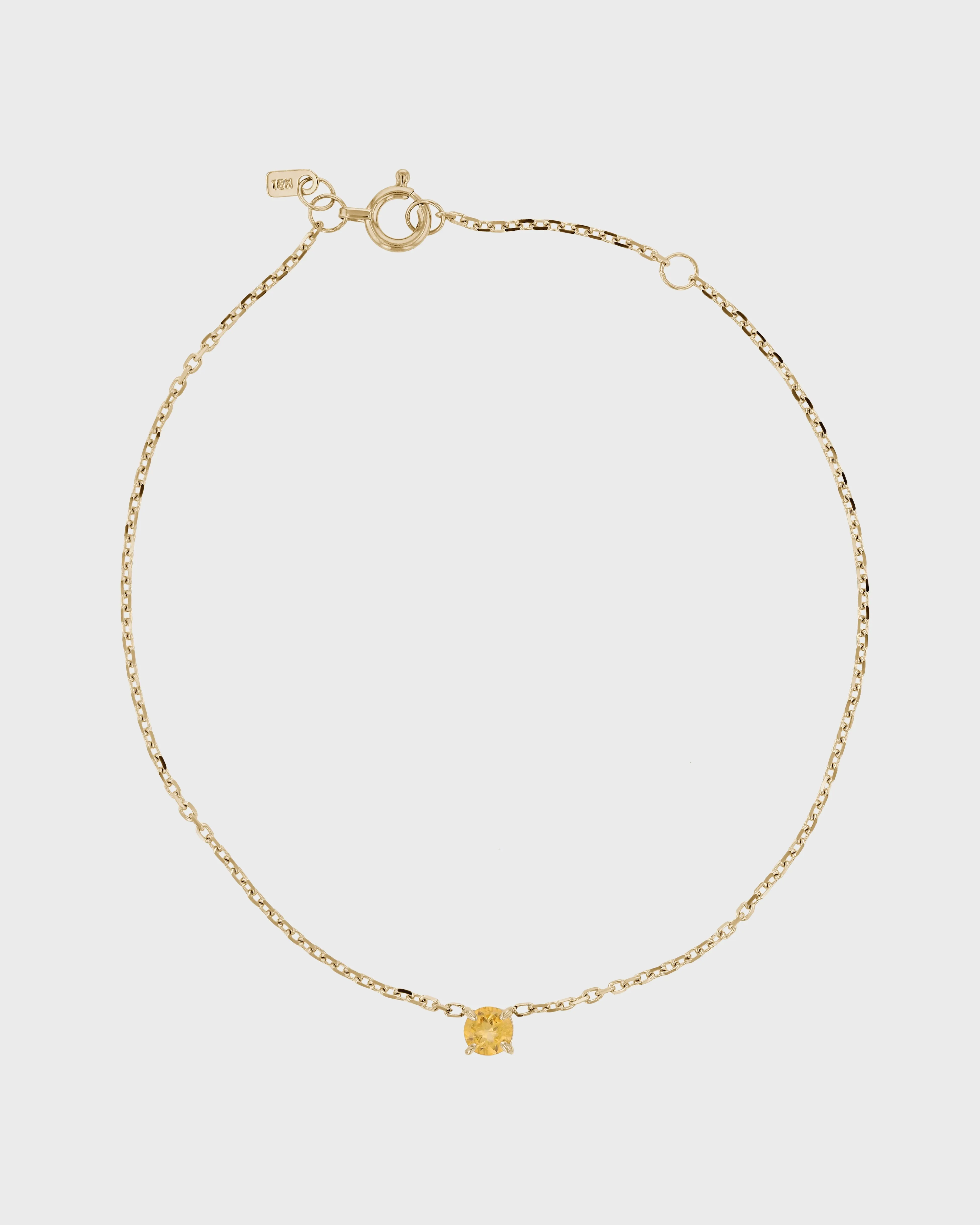 The Citrine Birthstone Bracelet