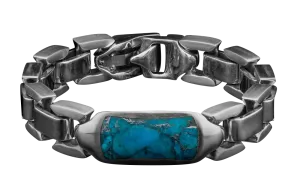 William Henry Turquoise Identity Bracelet