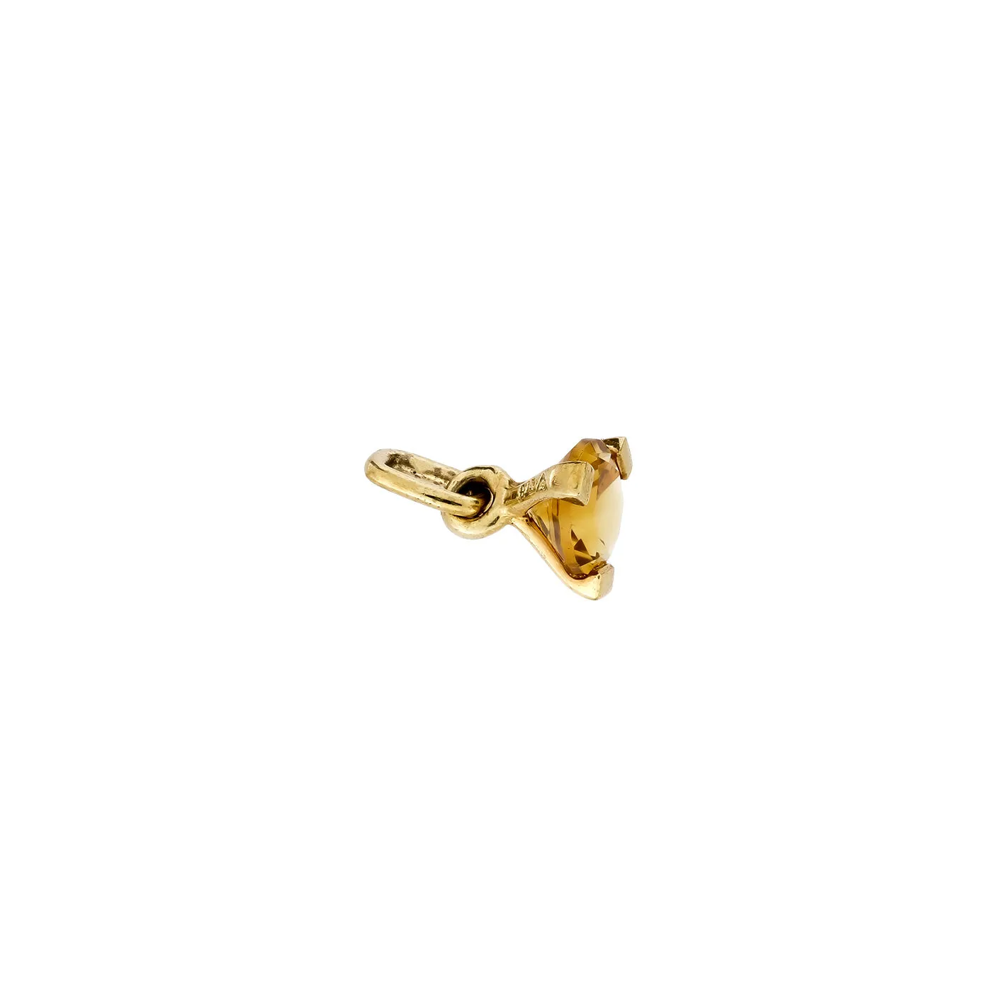 Yellow Gold Vermeil Citrene Charm